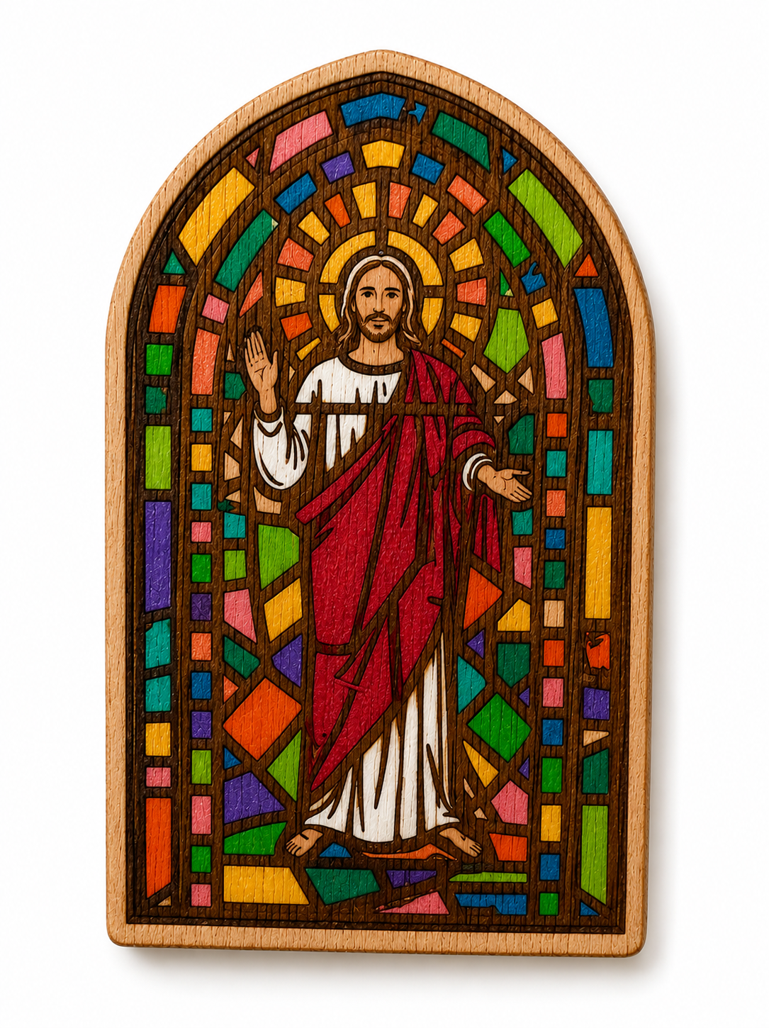 Vitrail du Christ